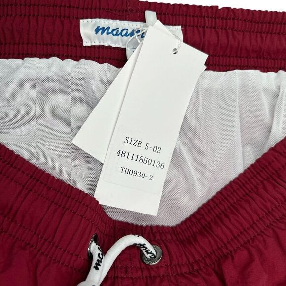 Maamgic Men's Size Small 4" Solid Nylon Swim Trunks - Picture 9 of 11